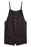 Billabong Kids'  Wave Watch Jr Romper In Off Black