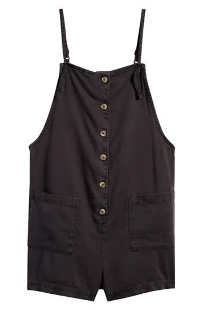 Billabong Wave Watch Jr Romper In Off Black