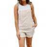 Billabong Wild Pursuit Romper In Beige In White