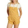 Billabong Wild Pursuit Short Overalls In Wild Honey