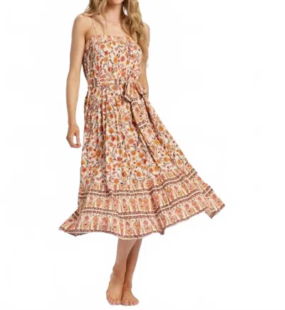 Billabong Wish For You Dress In White Cap In Multi