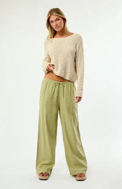 Billabong Women's Another Wave Pants In Green