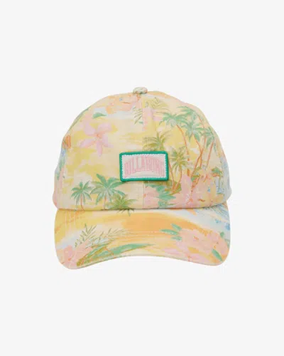 Billabong Women's Dad Trucker Cap In Blue Glow In White