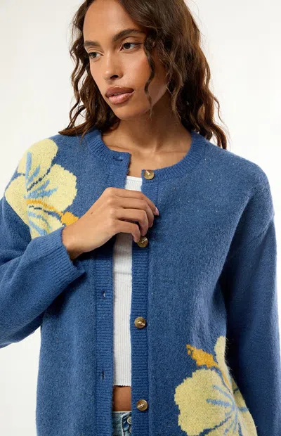 Billabong Women's Dixie Cardigan In Navy