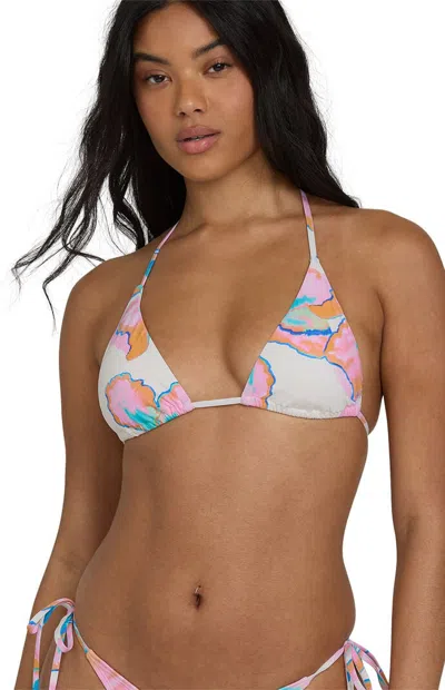 Billabong Women's Floral Remi Triangle Bikini Top In Multi