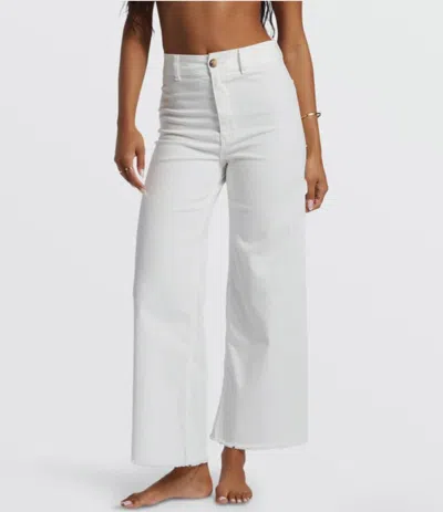 Billabong Women's Free Fall Pants In Salt Crystal In Multi