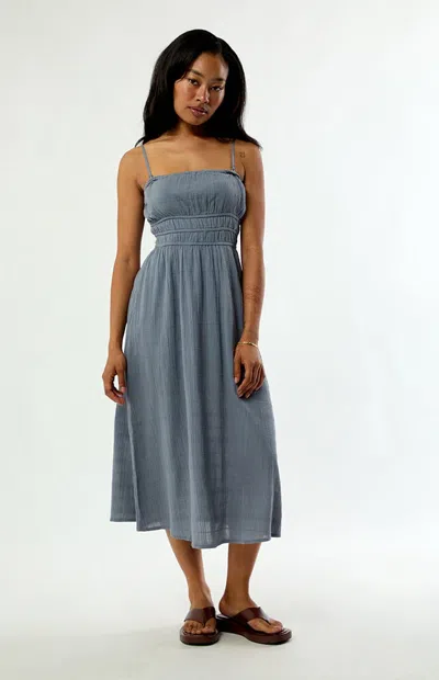 Billabong Women's In The Sky 2 Midi Dress In Blue