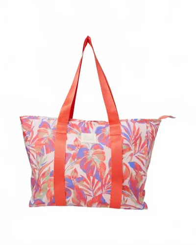 Billabong Women's Keenie Tote Bag In Bright Pink