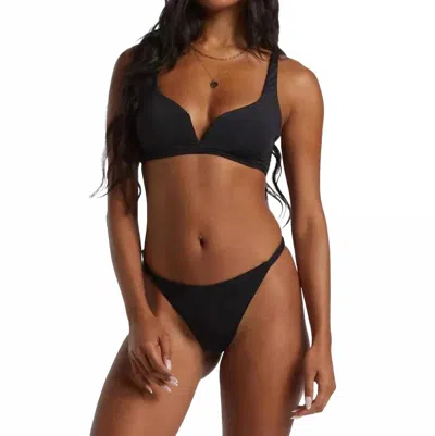 Billabong Women's Sol Searcher Dion Bikini Top In Black