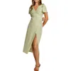 Shop Billabong Womens Floral Print Viscose Midi Dress