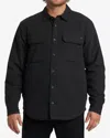 Billabong Workwear Jacket For Men In Washed Black In Black