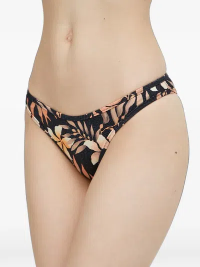 Billabong X Coral Gardeners Floral-print Bikini Bottoms In Multi