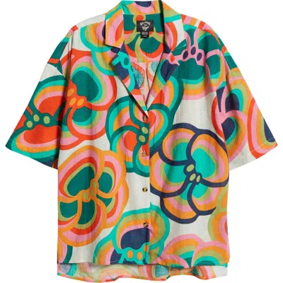 Billabong X Mami Wata Beachside Cover-up Camp Shirt