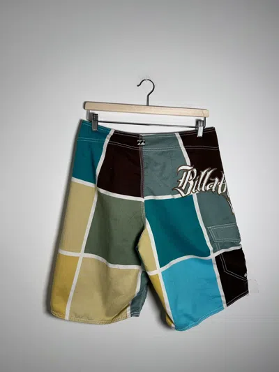 Pre-owned Billabong X Surf Style Vintage Billabong Shorts Made In Multicolor