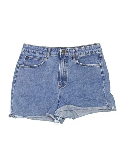 Pre-owned Billabong X The Salty Blonde Denim Shorts In Blue