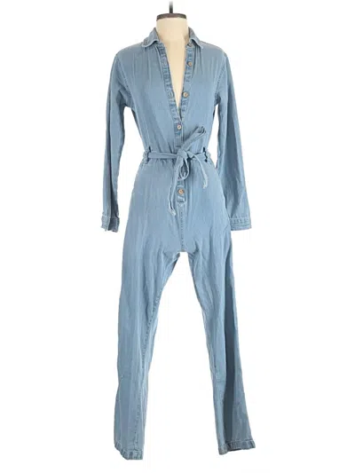 Pre-owned Billabong X The Salty Blonde Jumpsuit In Blue