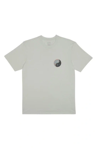Billabong Yin & Yang Organic Cotton Graphic T-shirt In Clear Sky