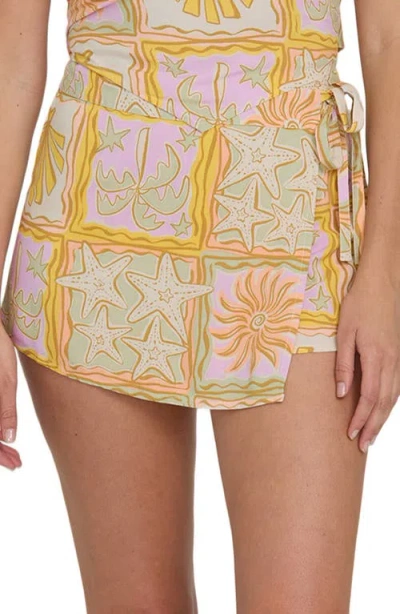 Billabong Your Crush Miniskort In Purple