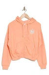 Billabong Zip It Hoodie In Peach