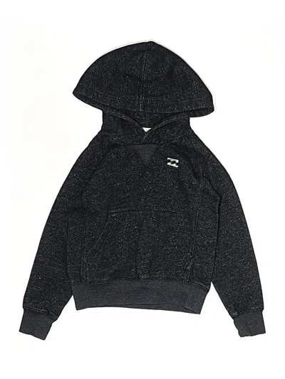 Pre-owned Billabong Kids' Zip Up Hoodie In Black