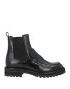 Billi Bi Copenhagen Woman Ankle Boots Black Size 11 Calfskin In Black