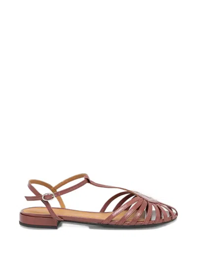 Billi Bi T-bar Flat Sandals In Pink