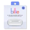 Billie 5 Blade Razor Refills - 4 Ct