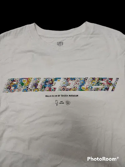 Pre-owned Billie Eilish Baggy  By Takahashi Murakami Tee In White