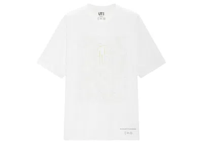 Pre-owned Billie Eilish Flower Skulls T-shirt (japanese Mens Sizing) In White
