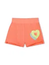 Billieblush Heart-print Shorts In 橘色
