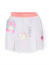 Billieblush Appliqué-details Tulle Skirt In White