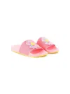 Billieblush Appliqué Open-toe Sandals In Pink