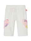 Billieblush Appliqué Track Pants In White