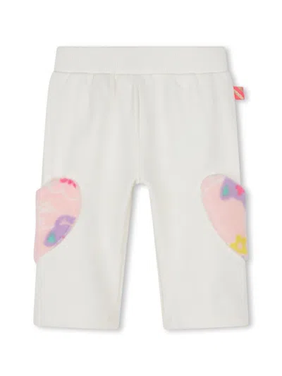 Billieblush Babies' Appliqué Track Pants In White