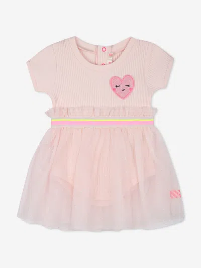 Billieblush Kids' Baby Girls 2-in-1 Bodysuit Dress In Pink