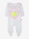 Billieblush Baby Girls Heart Babygrow In Blue