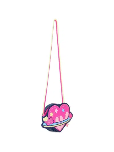 Billieblush Kids' Bag Pink Heart Shaped In Blue