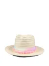 Billieblush Bead-embellished Hat In Neutrals