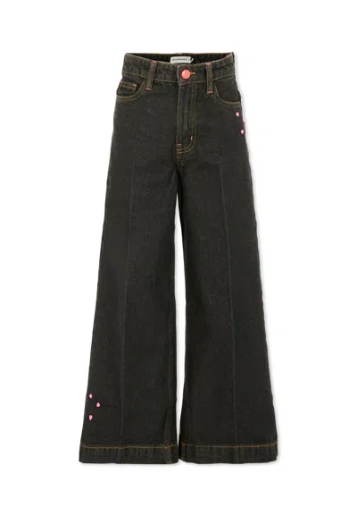 BILLIEBLUSH BLACK JEANS FOR GIRL WITH HEARTS