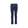Billieblush Crystal-embellished Jeans In Denim