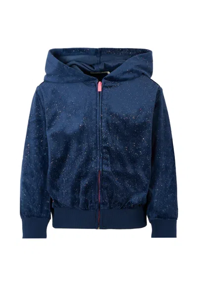 Billieblush Kids' Blue Sweatshirt For Girl With Lurex