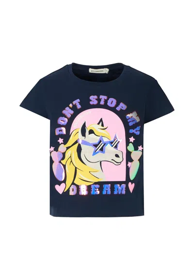 BILLIEBLUSH BLUE T-SHIRT FOR GIRL WITH UNICORN