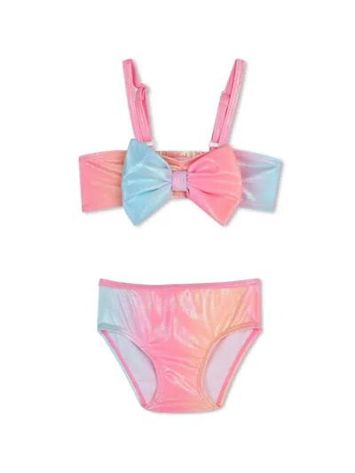 Billieblush Babies' Bow Bikini In Pink