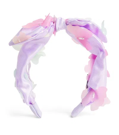 Billieblush Kids'  Butterfly Headband In Pink