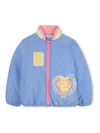 Billieblush Front-zip Bomber Jacket In Blue