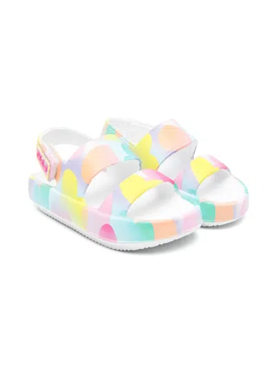 BILLIEBLUSH COLOUR-BLOCK SANDALS