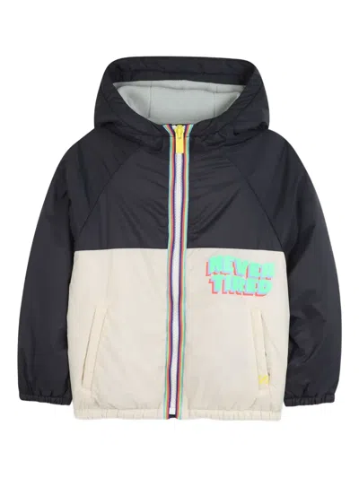 Billieblush Colourblock Hooded Jacket In Multi