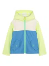 Billieblush Colourblock Hooded Windbreaker In Multi