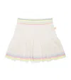 Billieblush Cotton-blend Striped Skirt In Ivory