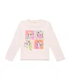 Billieblush Cotton Pony Graphic T-shirt In Pink